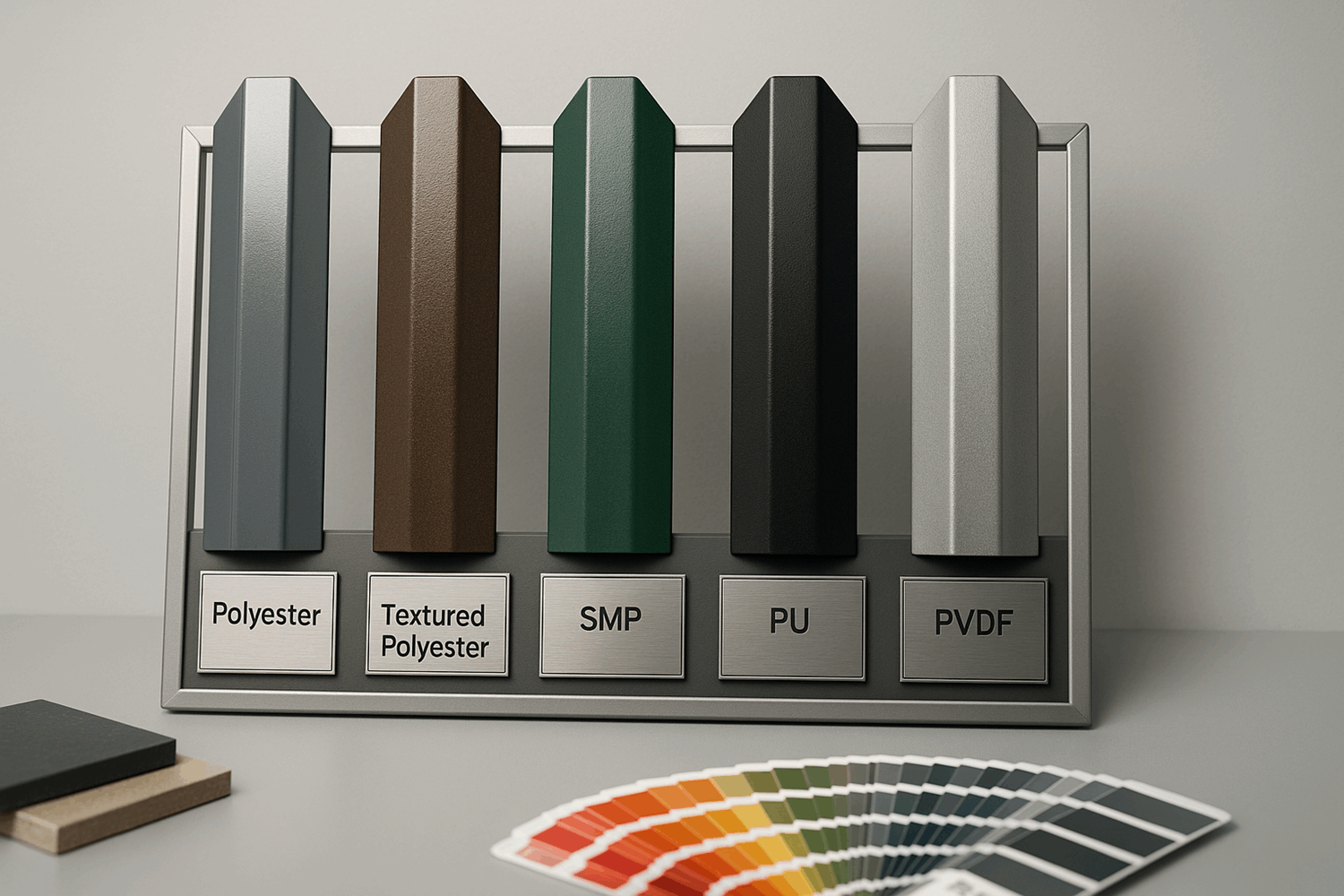 Виды полимерного покрытия штакетника: от бюджета до премиума