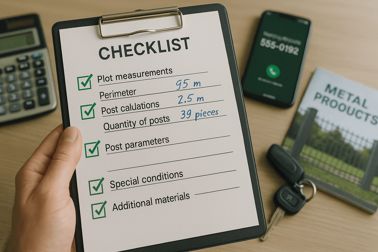 Итоговый чек-лист: готовы заказывать материалы