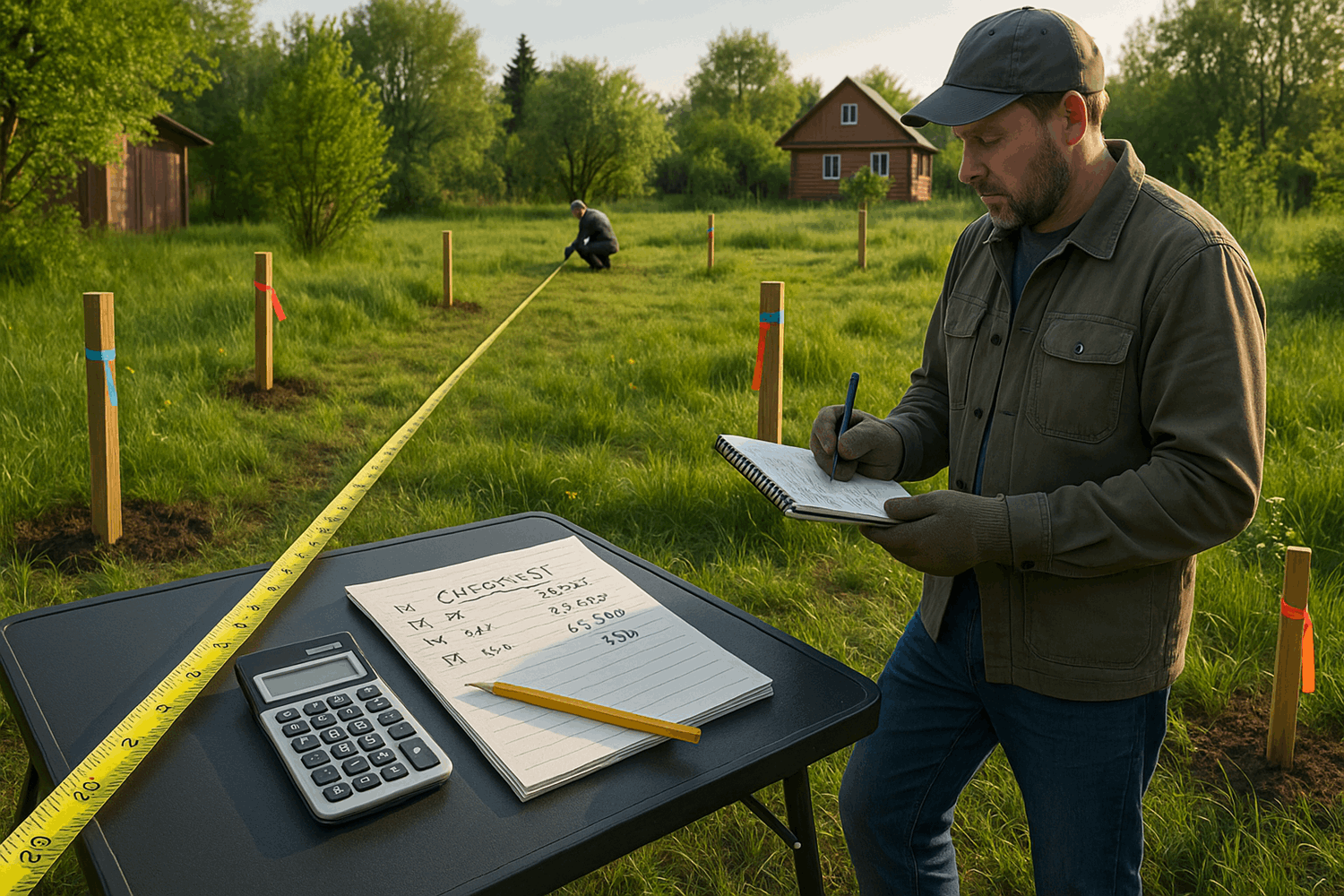 Пошаговая инструкция: как рассчитать сколько нужно столбов для забора на участке