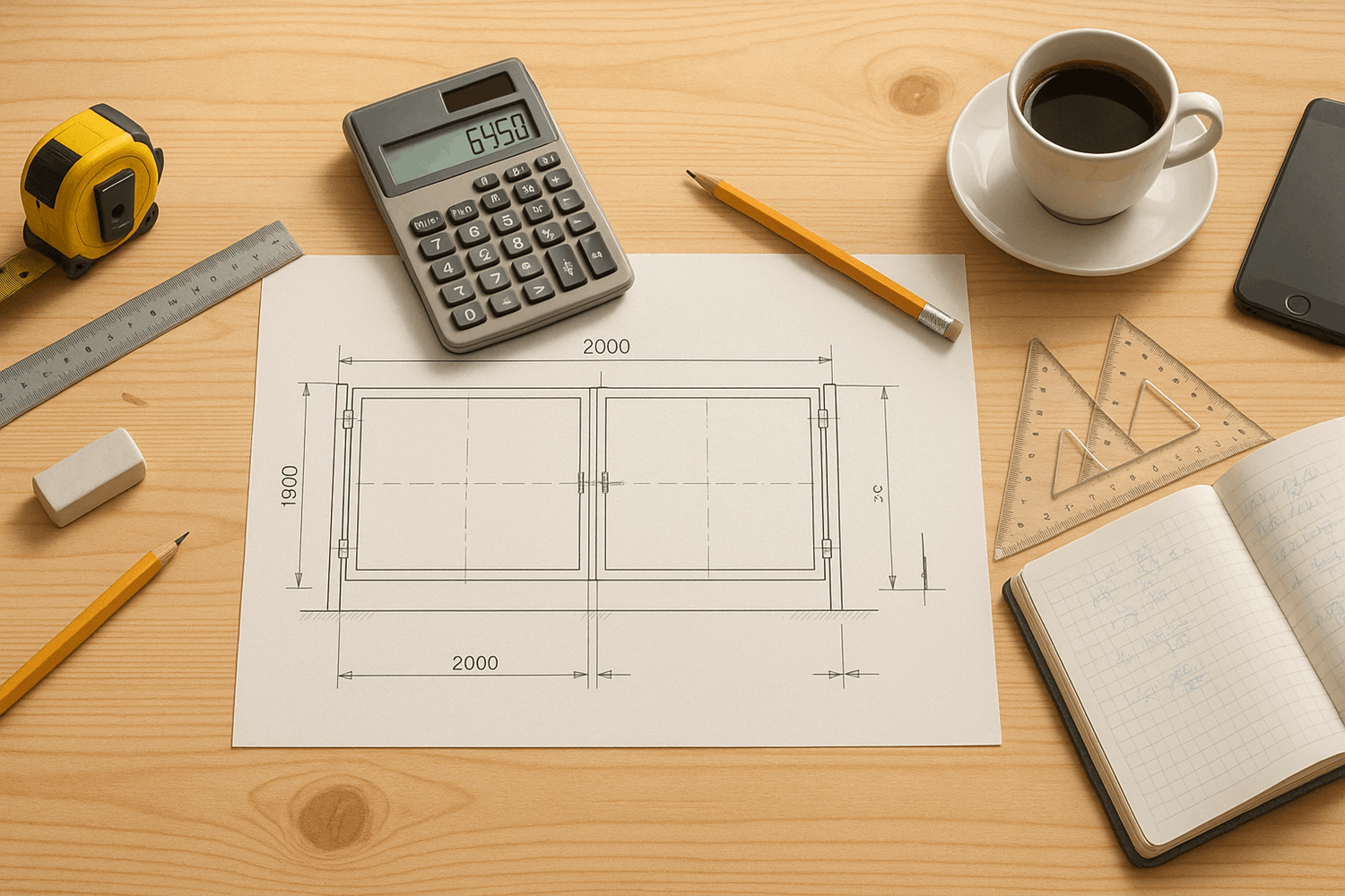 Чертеж и расчеты: как сделать правильно с первого раза
