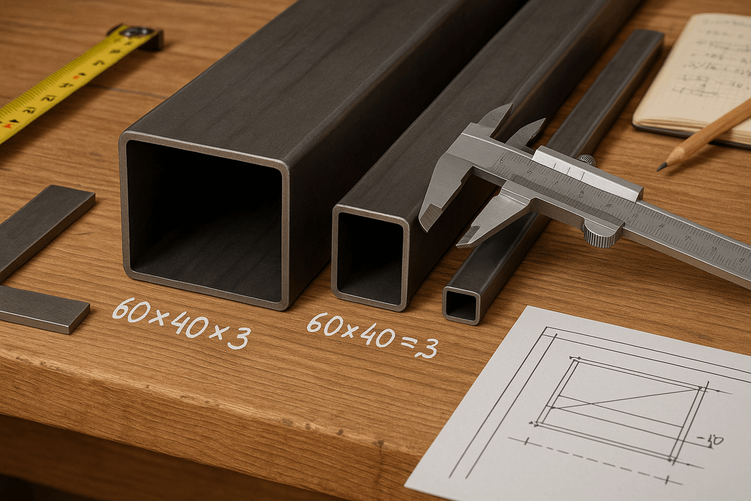  Профильные трубы: какие и сколько нужно