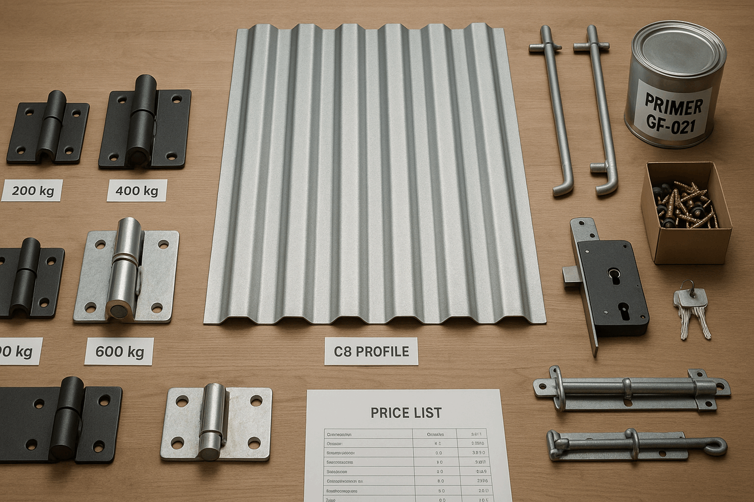 Петли, обшивка и фурнитура: что купить и сколько