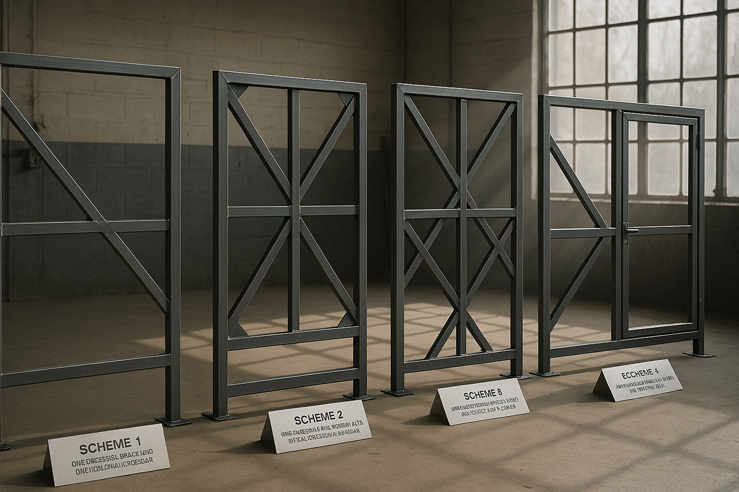  Варианты схем усиления каркаса: от простой до идеальной