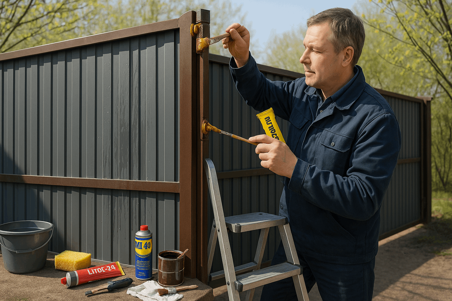 Что дальше: обслуживание и уход за воротами