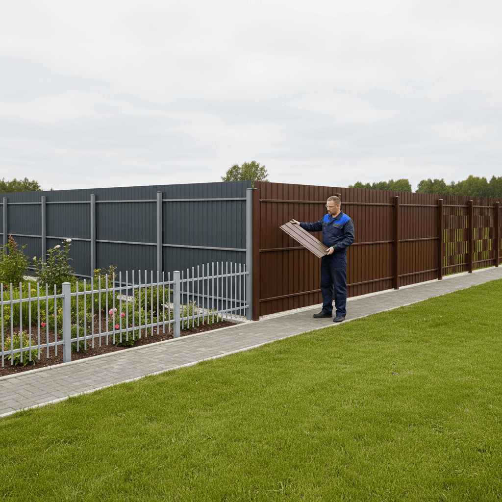  Какую ширину выбрать для вашего забора