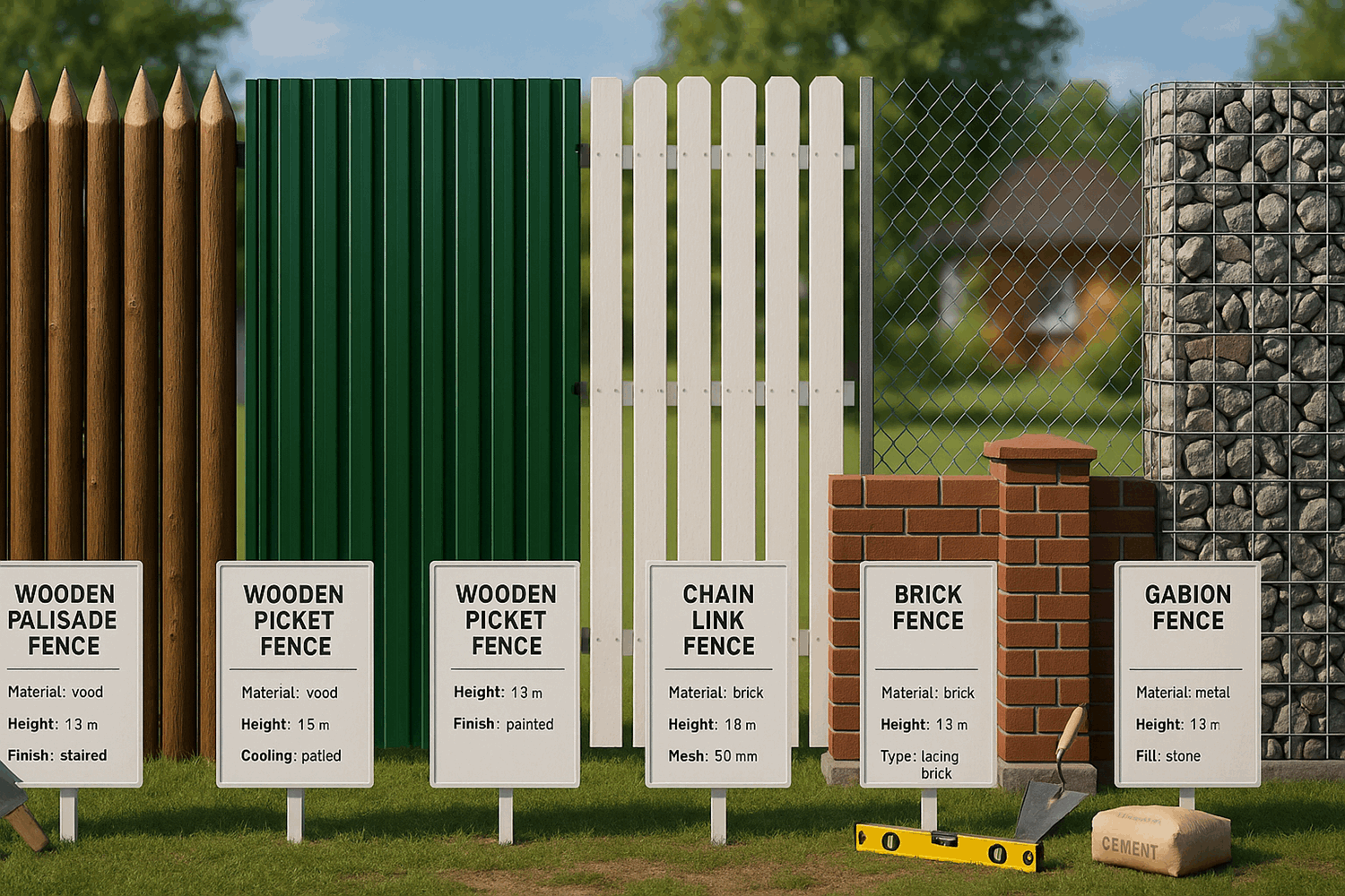 Частокол vs другие виды заборов: что выбрать