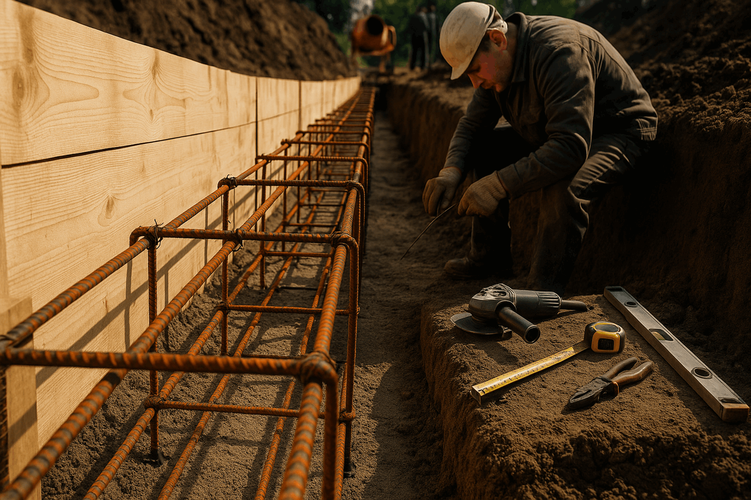  Ленточный фундамент: пошаговая инструкция