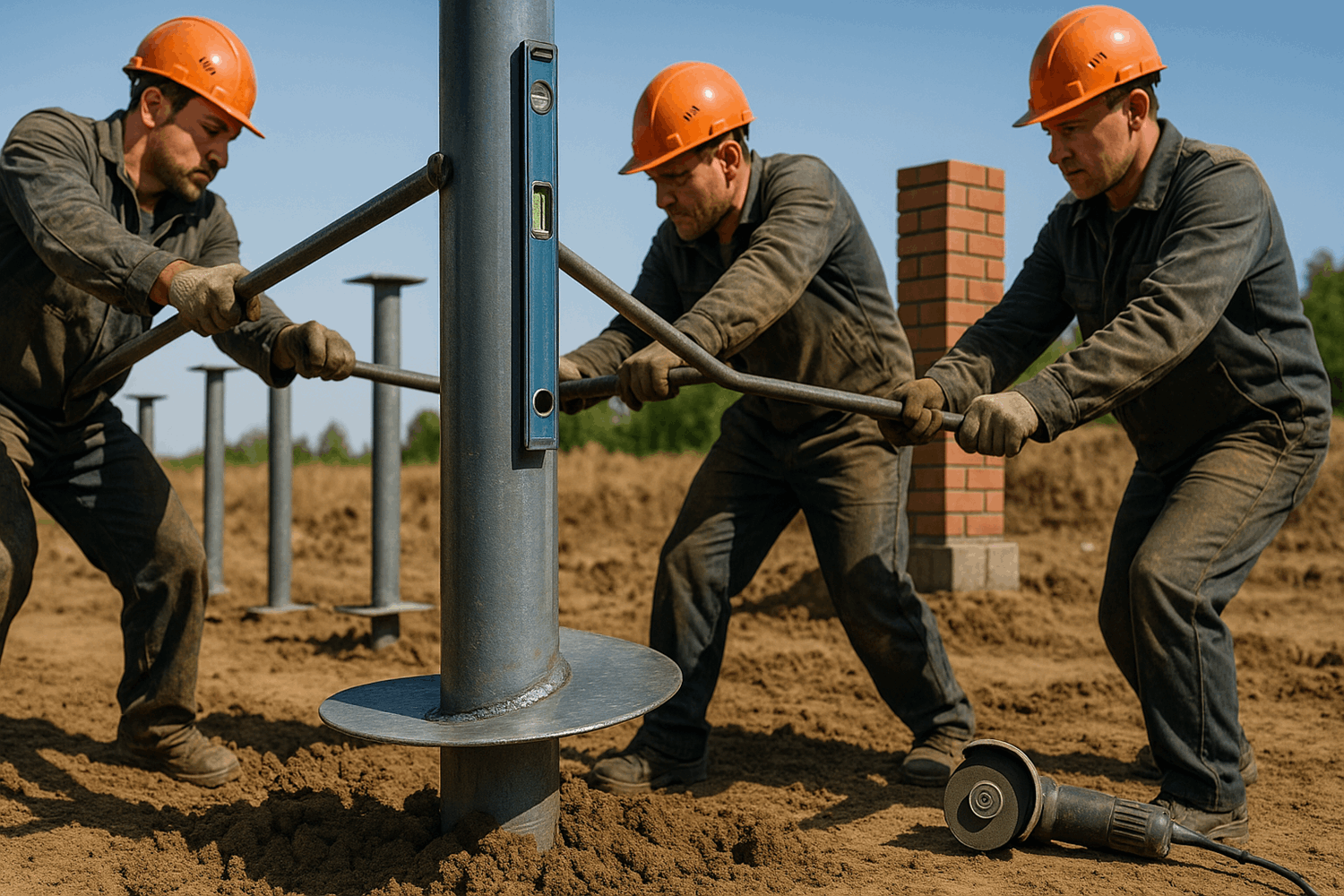  Винтовые сваи: быстрый вариант