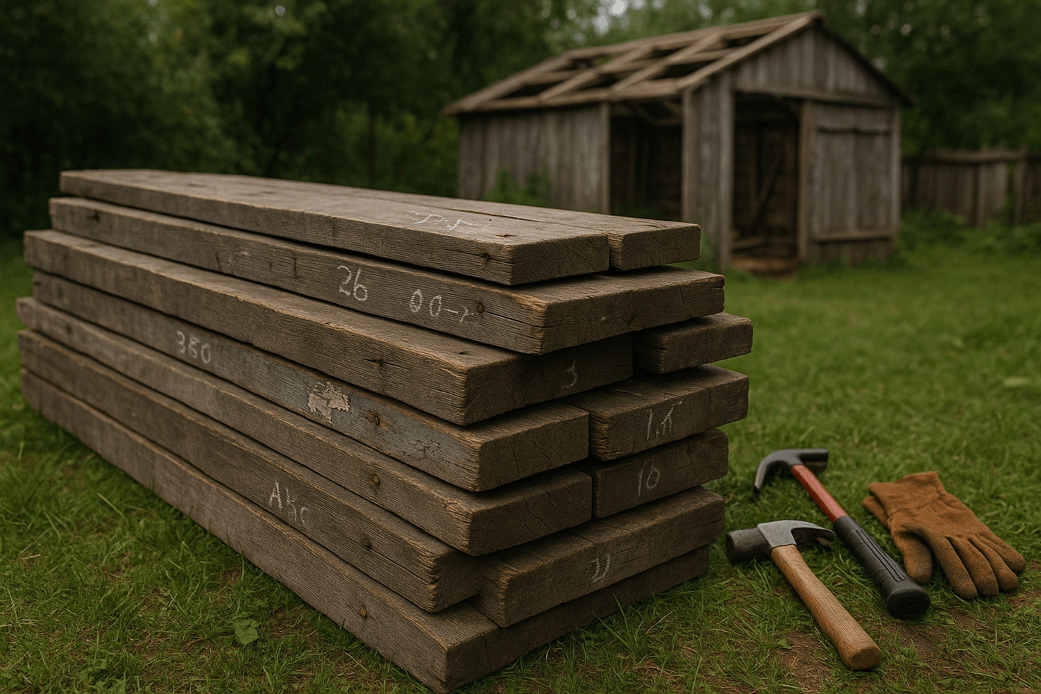 Где найти старые доски бесплатно или почти даром