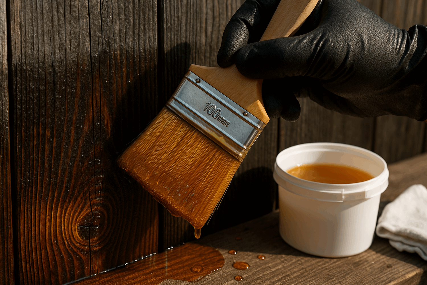  Обработка маслом с воском: инструкция