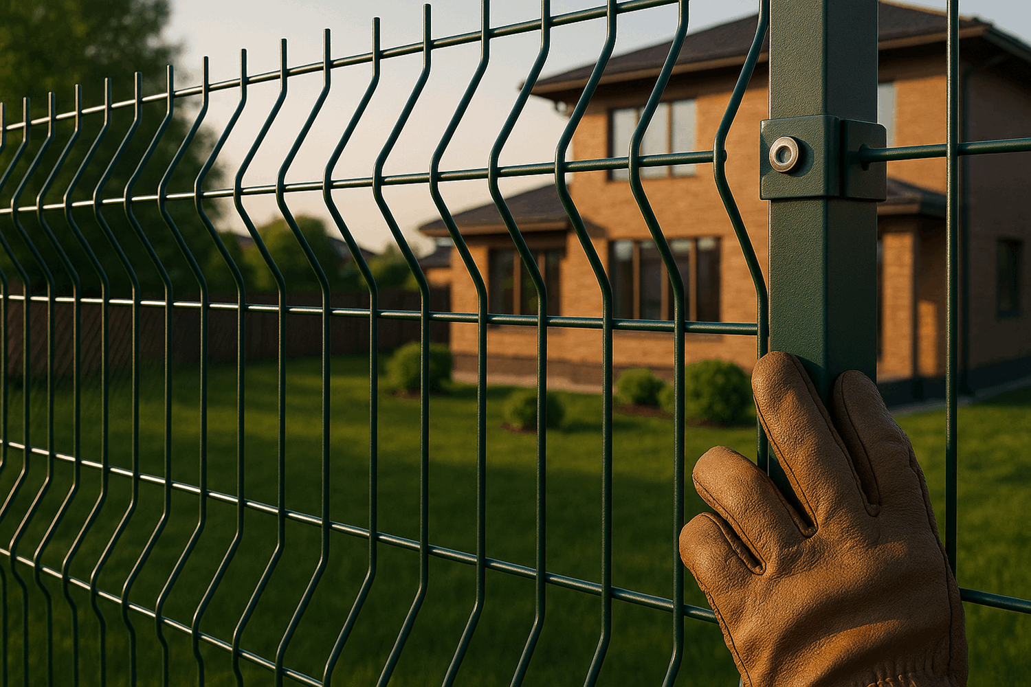  3D-сетка (гиттер) — прочнее рабицы (от 1 950 ₽/м)