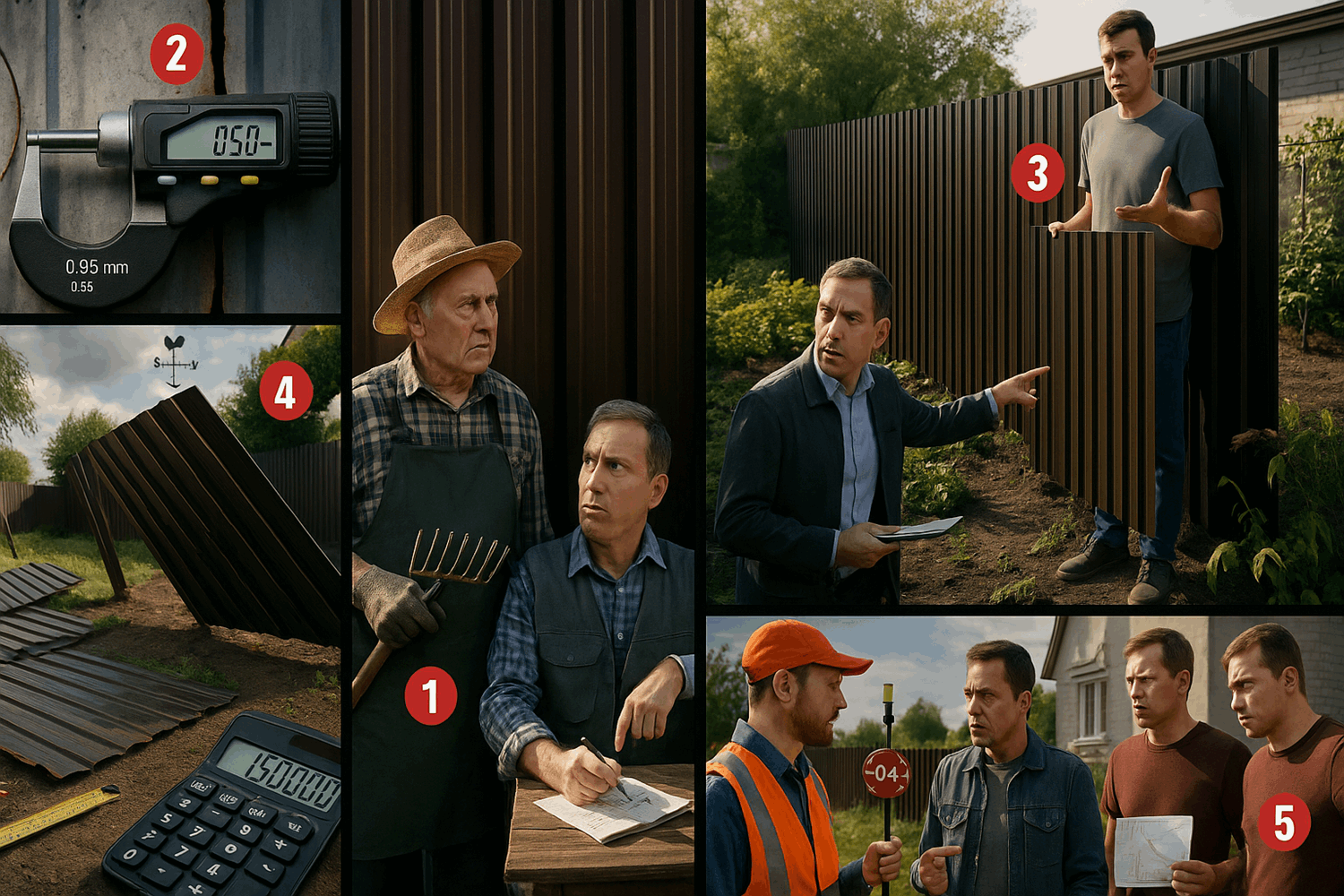  5 частых ошибок при выборе забора