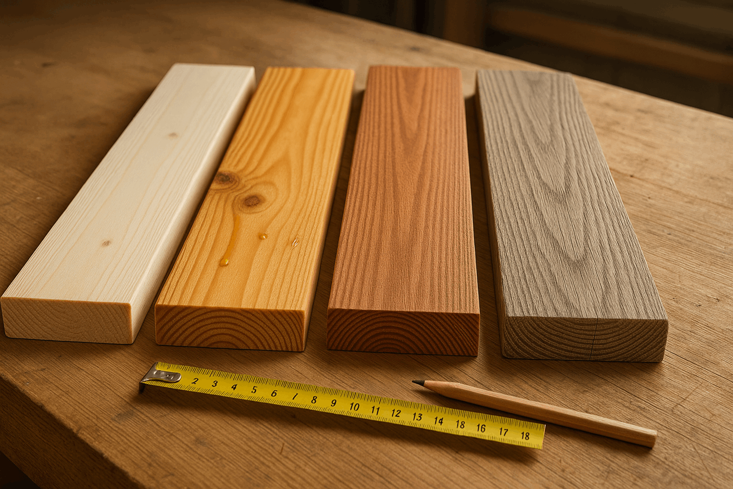 Какую доску выбрать для плетеного забора: 5 критериев + таблица пород