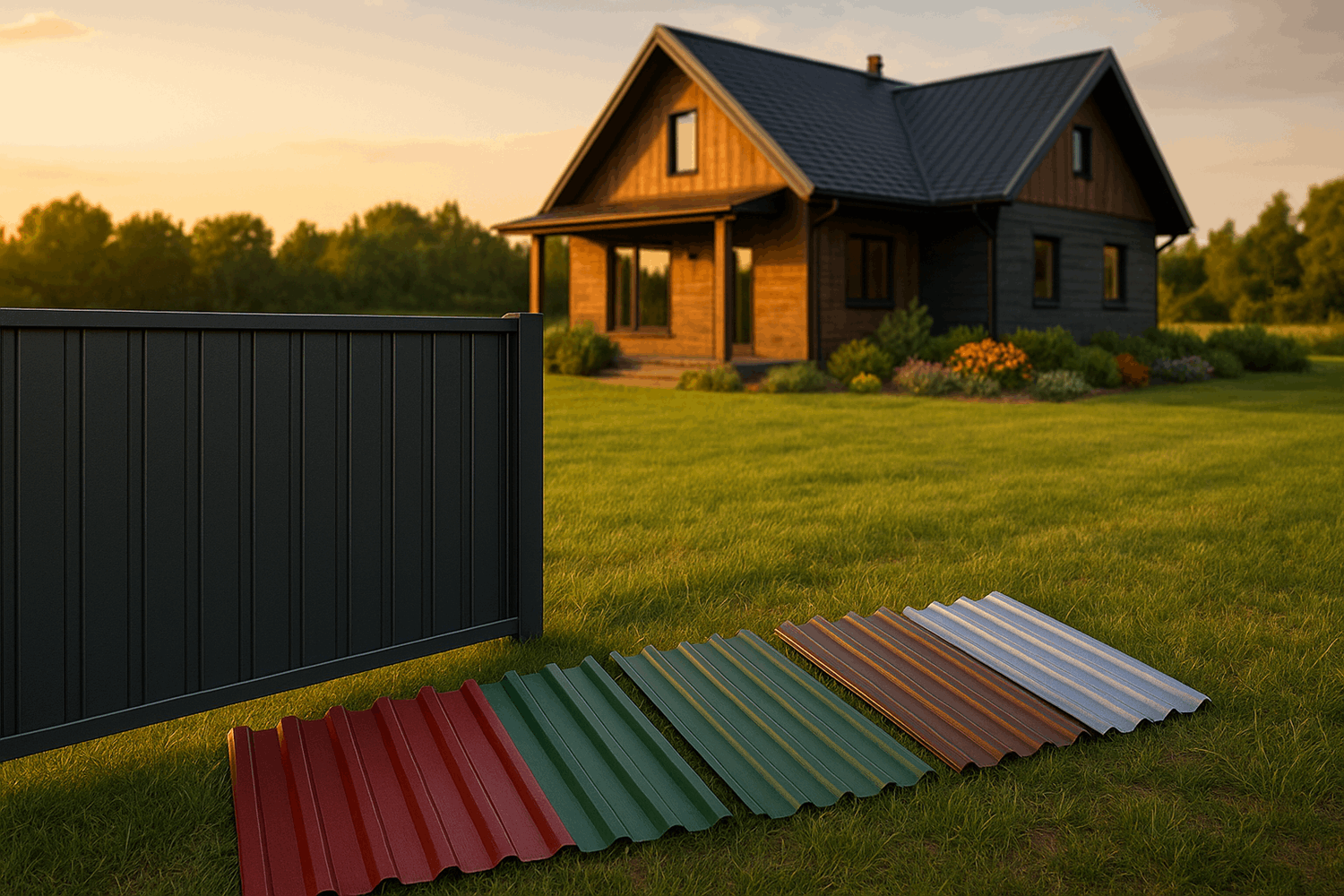 Как выбрать цвет забора: пошаговый алгоритм