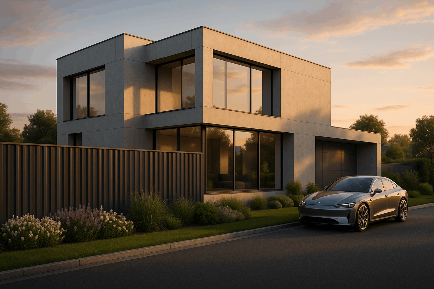  Серый и графит — тренд последних лет