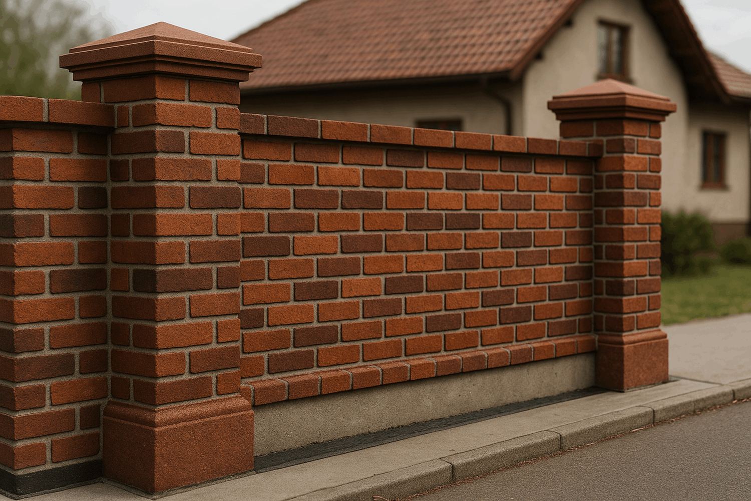  Сплошная кирпичная кладка